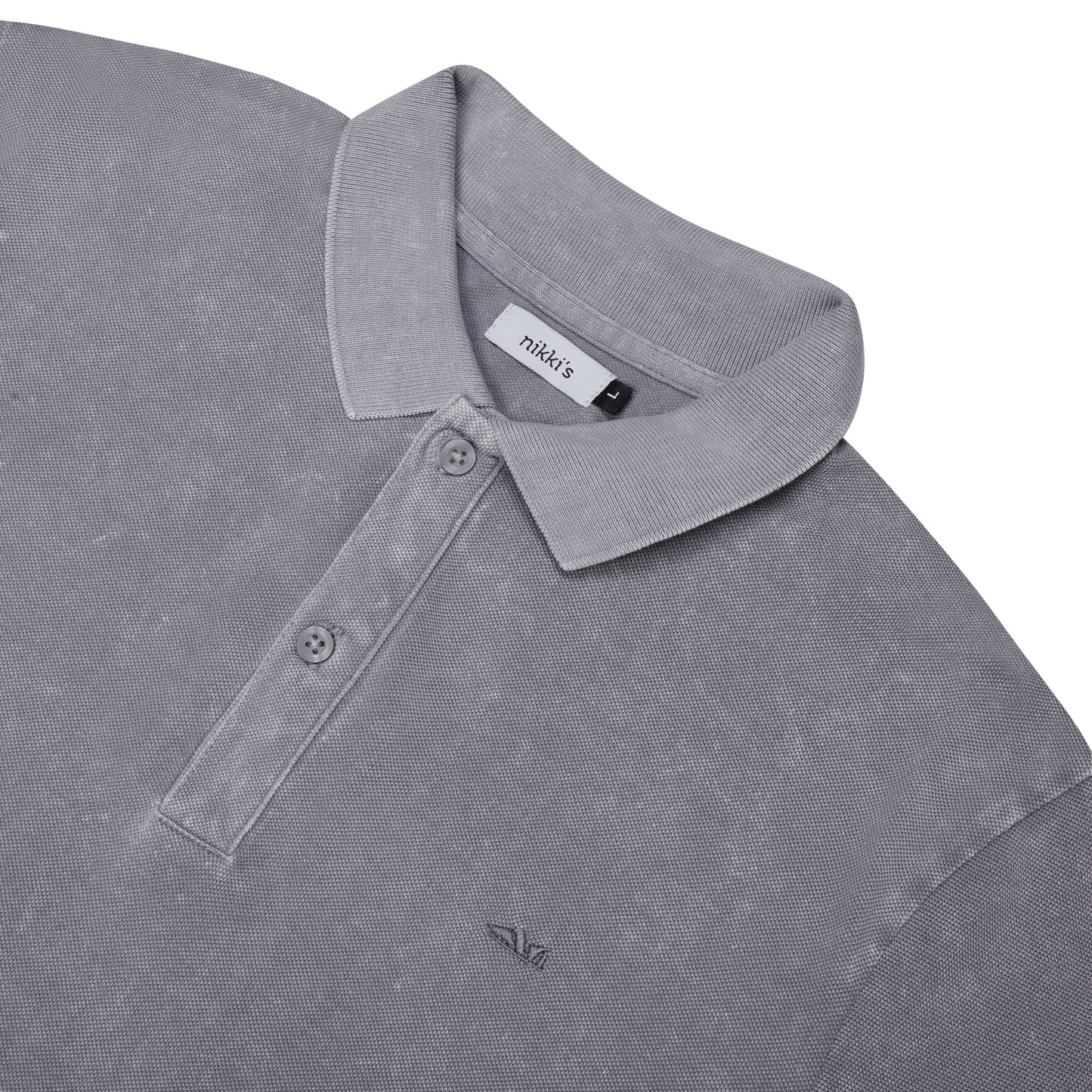 POLO BÁSICO ALPARGATA GREY