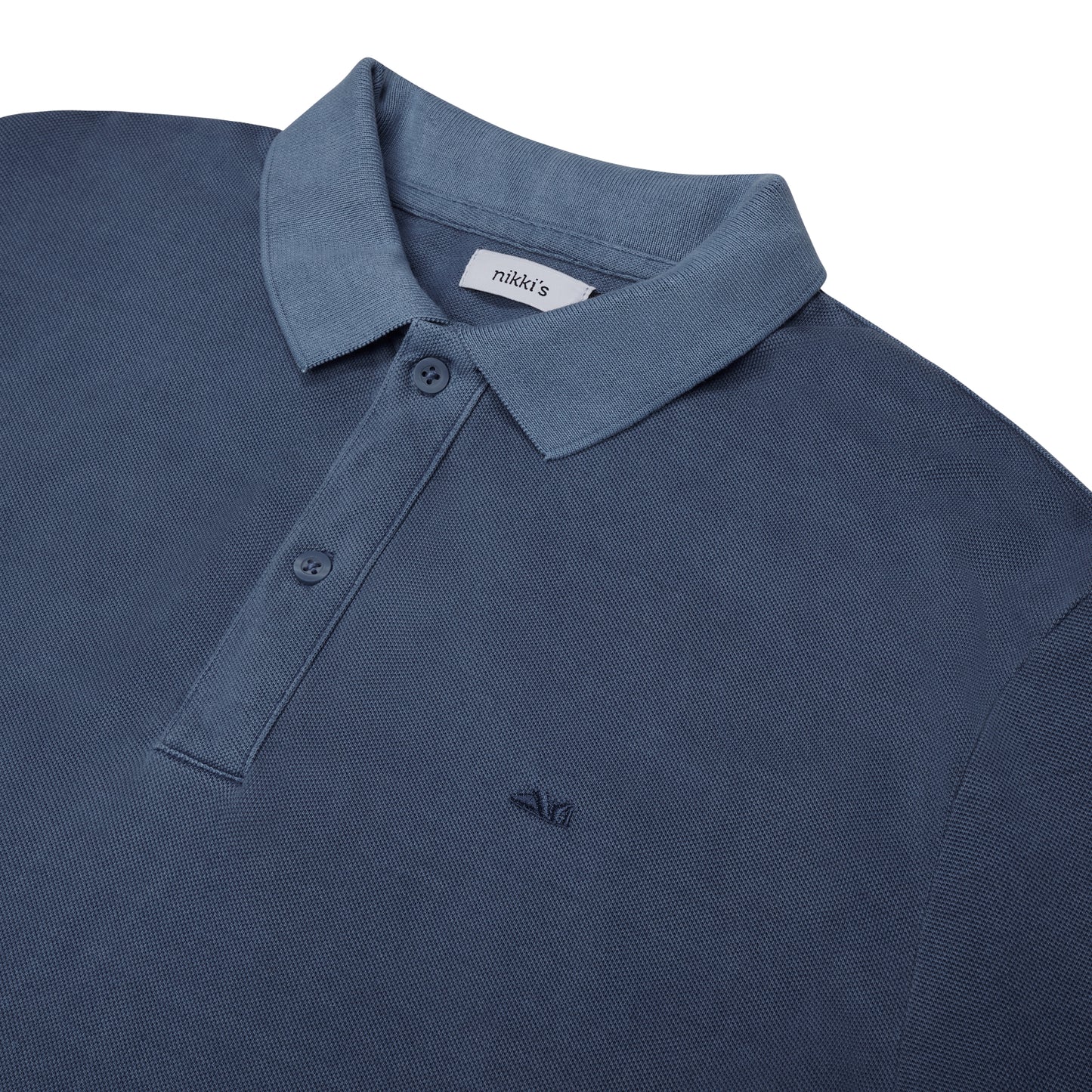 POLO BÁSICO ALPARGATA AZUL DENIM